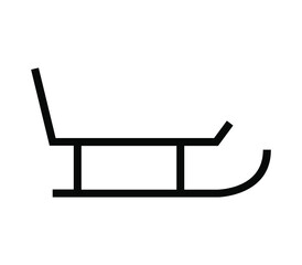 Sticker - Sled icon