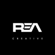 REA Letter Initial Logo Design Template Vector Illustration