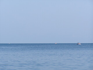 boat on the sea