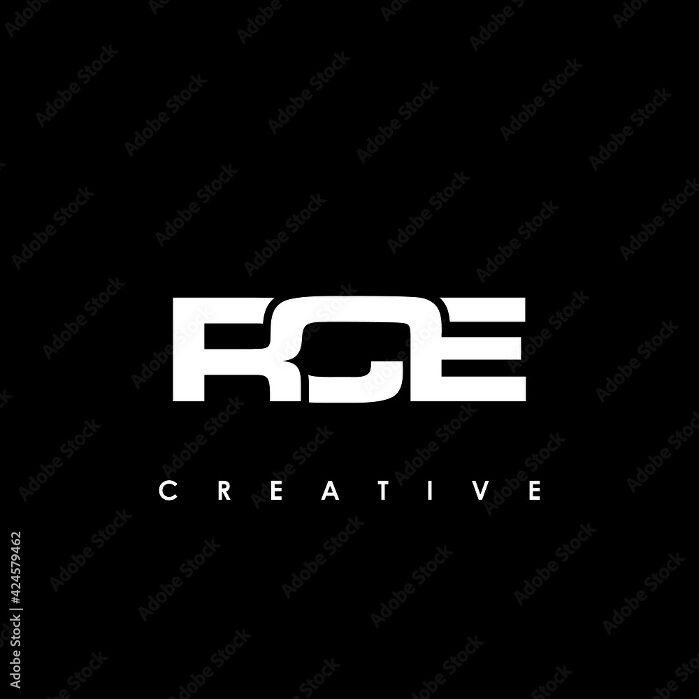 Rce Lettering RCE Letter Initial Logo Design Template Vector Illustration Stock ...