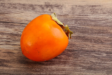 Ripe sweet and tasty persimmon