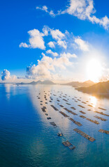 Wall Mural - Zhapo National Center fishing port, hailing island, Yangjiang City, Guangdong Province, China