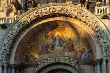 Wall Mural - Entrance of St Mark's Basilica, Venice.