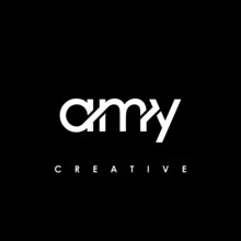 AMY Letter Initial Logo Design Template Vector Illustration