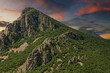 A mountain peak in the Bulgarian Balkans, near Vratsa, North-West Bulgaria