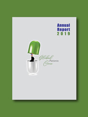 Annual report, relate, place in a favorable light, report, news