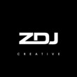 ZDJ Letter Initial Logo Design Template Vector Illustration