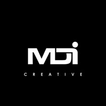 MDI Letter Initial Logo Design Template Vector Illustration