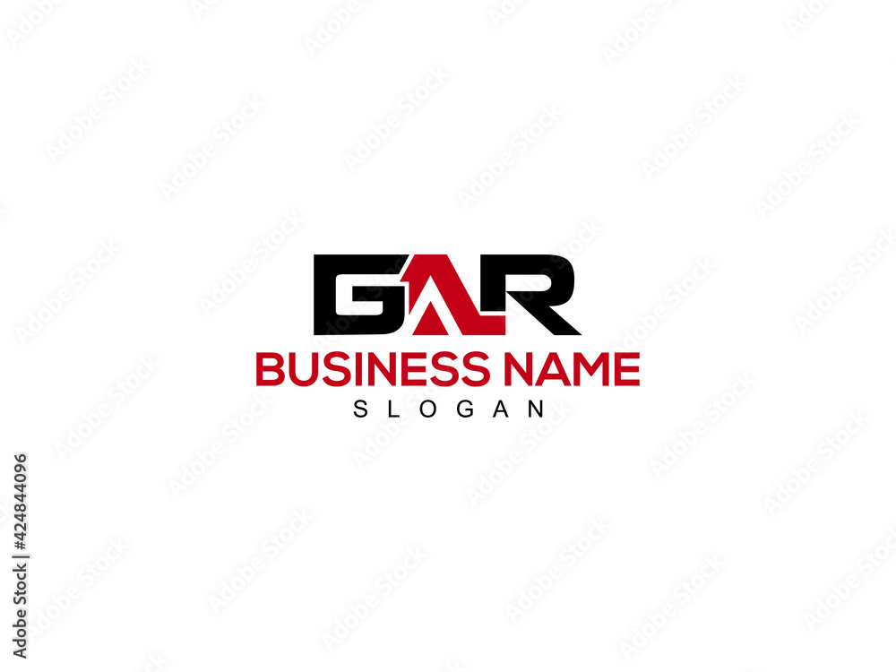 Letter GAR Logo Design For All Kind Of Use Stock Vector | Adobe Stock