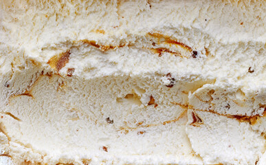 Canvas Print - ice cream texture