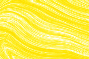 Poster - Yellow liquid texture. Abstract background vector