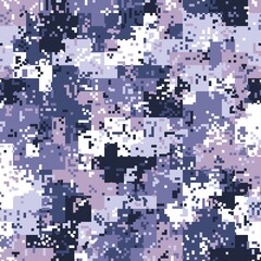 Canvas Print - Abstract urban pixel motif geometric brushed texture background