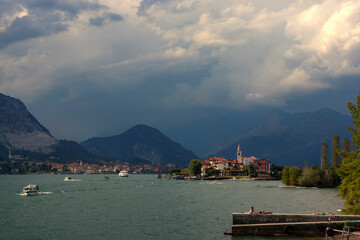 Wall Mural - italian lake