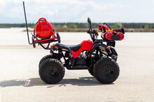 Fire Extinguisher ATV Vehicle For Firefighting In Airport