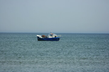 Wall Mural - boat on the sea