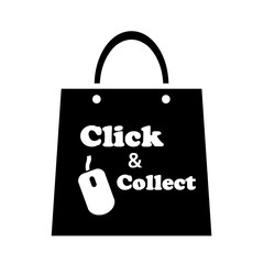 Wall Mural - Click & collect, achat en ligne à emporter