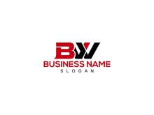 BW Letter Logo, Bw Logo Image Vector For Business