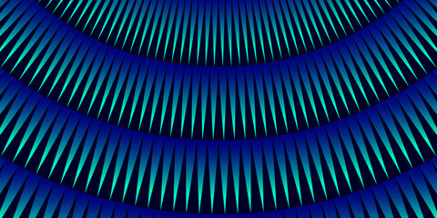 Minimal blue monochrome stripe pattern design. Modern gradient line halftone surface texture background. Vector