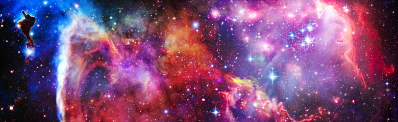 Wall Mural - mystical beautiful space. unforgettable diverse space background elements of this image furnished by