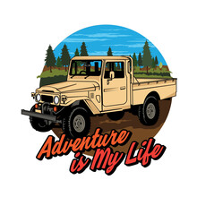 Off Road Adventure Vehicle Logo Design