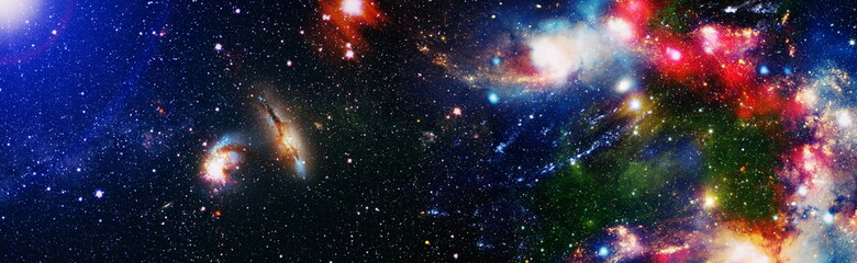 Wall Mural - high quality space background. explosion supernova. bright star nebula. distant galaxy. abstract ima
