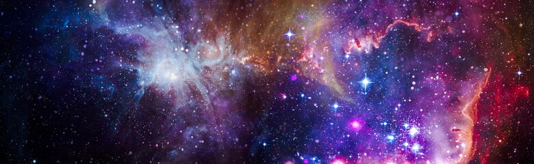 Wall Mural - deep space. high definition star field background . starry outer space background texture . colorful