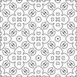 © t2k4 - Geometric vector pattern with triangular elements. Seamless abstract ornament for wallpapers and backgrounds. Black and white colors.