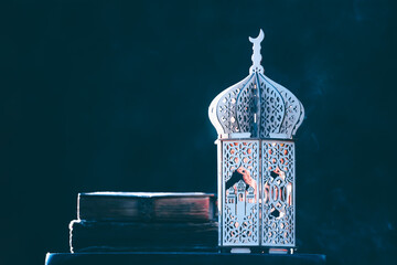 Arabic lantern, Ramadan kareem background