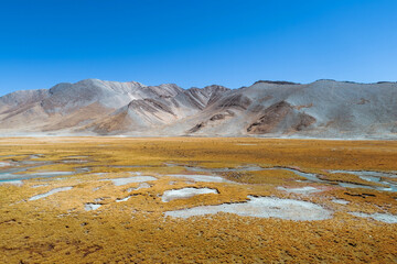 Wall Mural - Aerial photography of natural scenery in Tibet