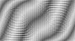 © Miubewa  - Wavy halftone dots grunge wide background