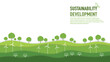 © flyalone - Eco friendly and sustainability development concept with layer of paper cut design, World environment and Ecology