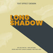 © Mockmenot - Text effect long shadow, editable and vintage style.