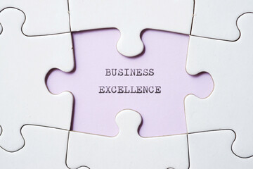 Sticker - Business excellence concept