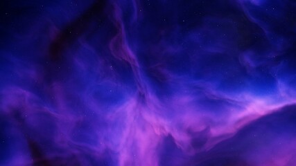 space background with nebula and stars, nebula in deep space 3d render