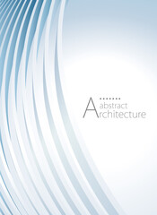 Leinwandbilder - Architecture construction perspective design, Modern geometric perspective abstract background.