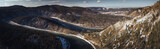 Fototapeta Na drzwi - Манская петля
Panorama view on the Mana river