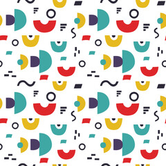 Wall Mural - Abstract seamless pattern. Vector background