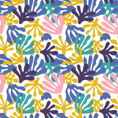 Wall Mural - Abstract seamless pattern. Vector background
