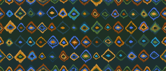 hand drawn artistic ornamental abstract pattern. fashionable template for design. ethnic style.