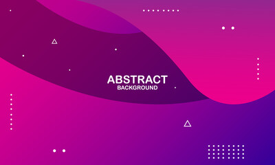 liquid wave background with pink and purple color background. fluid wavy shapes. vector illustration