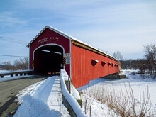 Buskirk's Covered Bridge In Upstate New York
