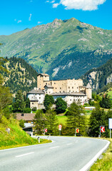 Wall Mural - Naudersberg Castle in Nauders, Austria