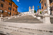 View of piazza di Spagna, Rome, Italy