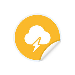 Sticker - Thunder Storm - Sticker