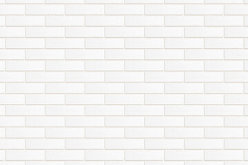  Decorative tile imitation of a white brick wall close up