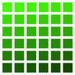 Green color palette vector green vegetation grass color palette