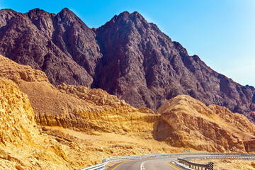 Canvas Print - The Eilat Mountains. Israel