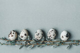 Fototapeta  - Kolorowe jajka na Wielkanoc