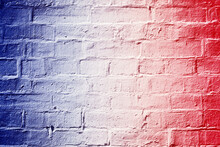 Patriotic Red White And Blue Wall Background Texture