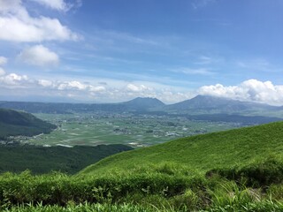 mountain landscape with sky